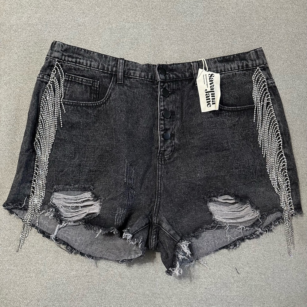 Boutique Fringe Shorts